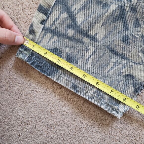 Vintage Wrangler Double Knee Sz 38x32 Mossy Oak Break-Up Camouflage Hunting Pant - Picture 10 of 12